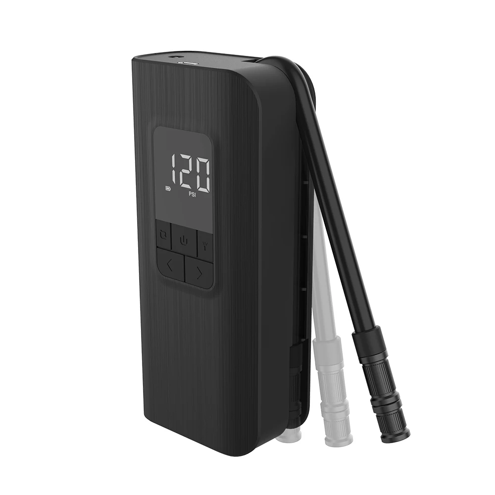Rechargeable 4000mAh Electric Digital Mini Wireless Bicycle Car Tire Inflator Air Compressor Bike Pump for Motorcycle Balls 
Rechargeable 4000mAh Electric Digital Mini Wireless Bicycle Car Tire Inflator Air Compressor Bike Pump for Motorcycle Balls