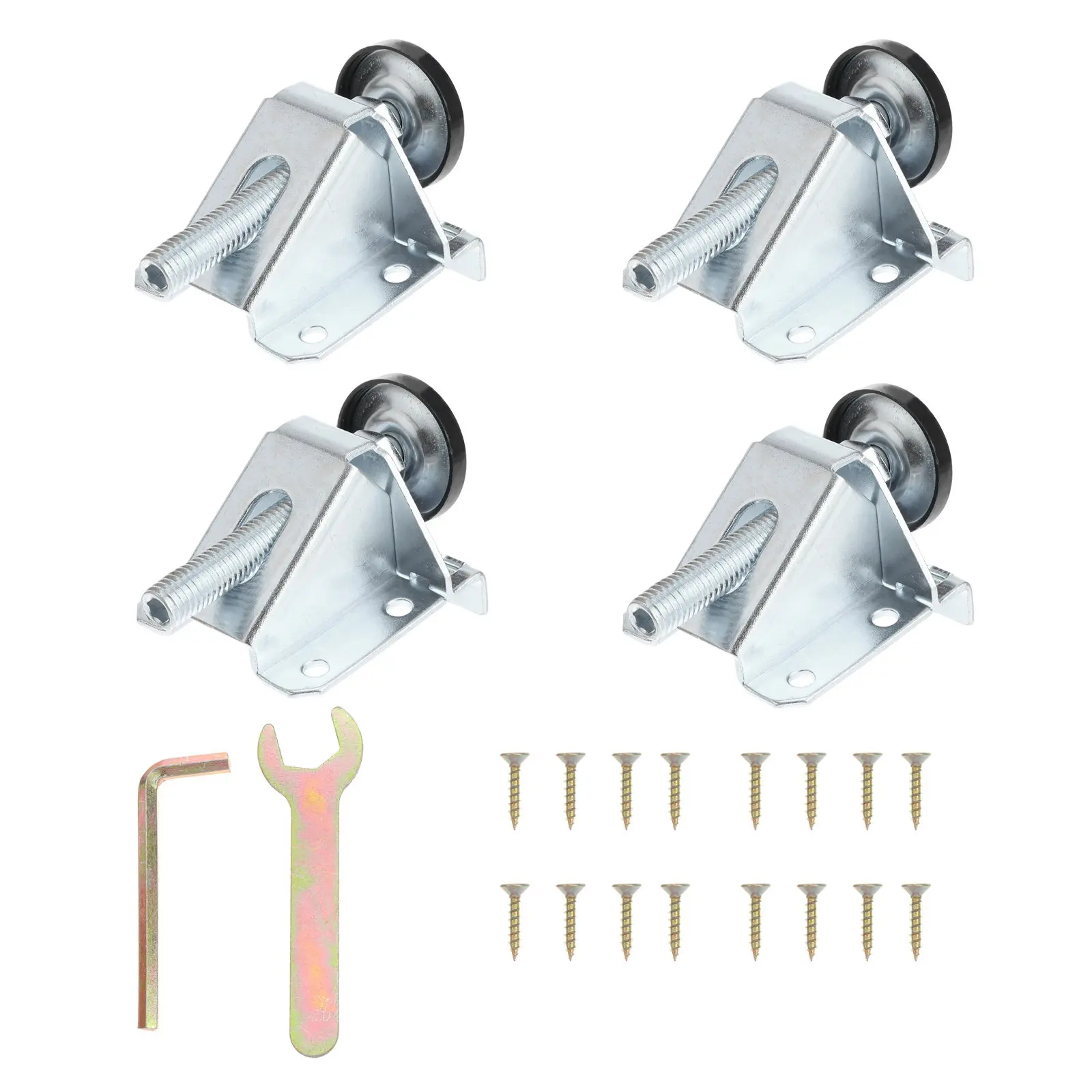1Set Adjustable Furniture Leveling Leg Heavy Duty Steel Cabinet Table Leg Leveler Feet for Wardrobe Shelf Workstation
1Set Adjustable Furniture Leveling Leg Heavy Duty Steel Cabinet Table Leg Leveler Feet for Wardrobe Shelf Workstation