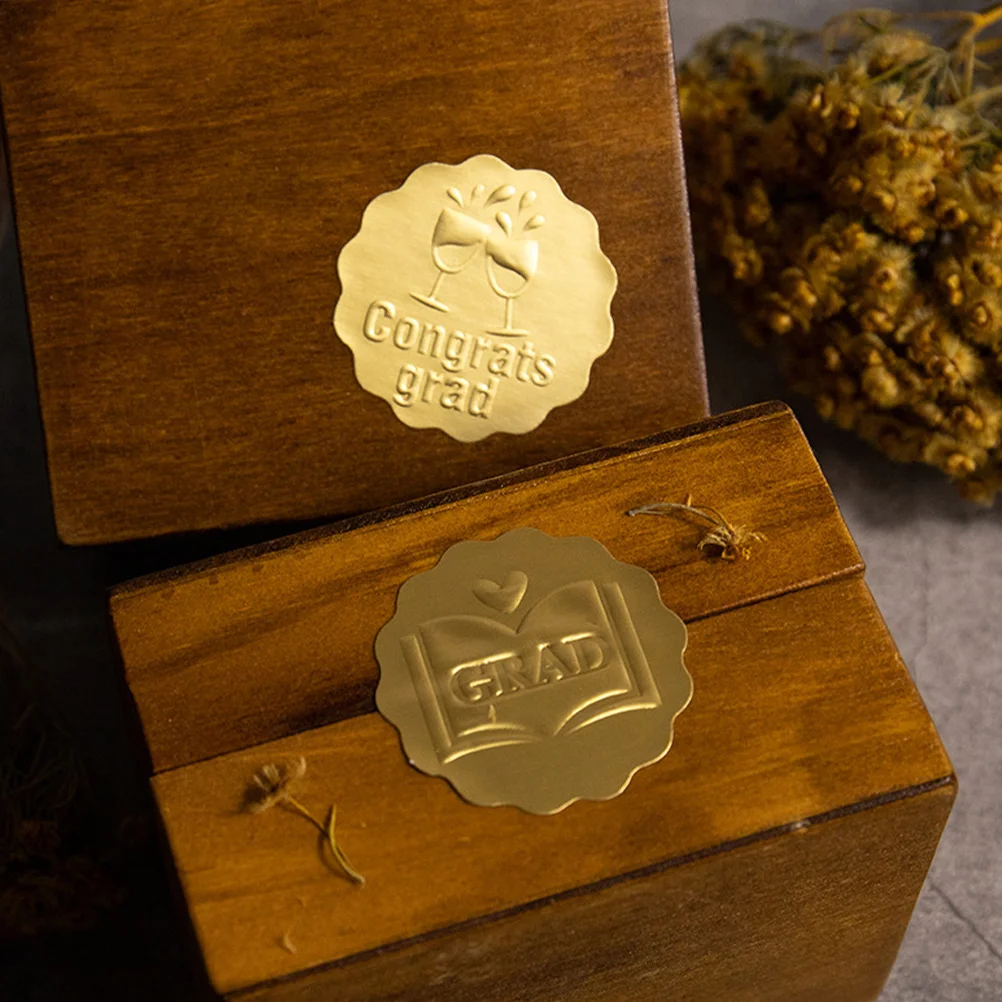 20 Sheets Round Graduation Stickers Anti Wear Foil Label for Candy Bag Sealing Gift Wrap Decor Scrapbooking Festival Use
20 Sheets Round Graduation Stickers Anti Wear Foil Label for Candy Bag Sealing Gift Wrap Decor Scrapbooking Festival Use