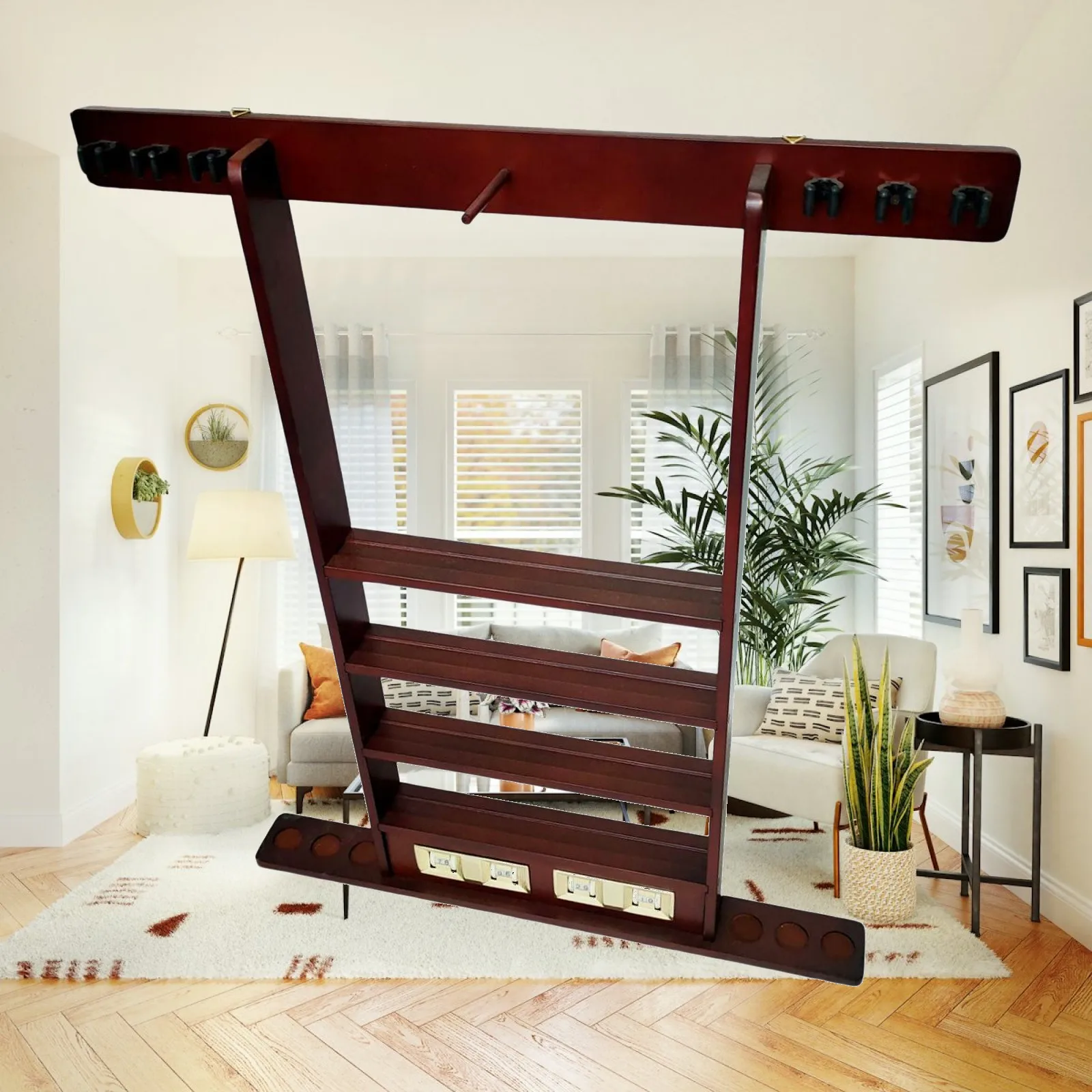 Pool Cue Rack Pool Cue Holder Billiards Rod Rack and Ball Storage Shelf Pool Table Accessories for
Pool Cue Rack Pool Cue Holder Billiards Rod Rack and Ball Storage Shelf Pool Table Accessories for