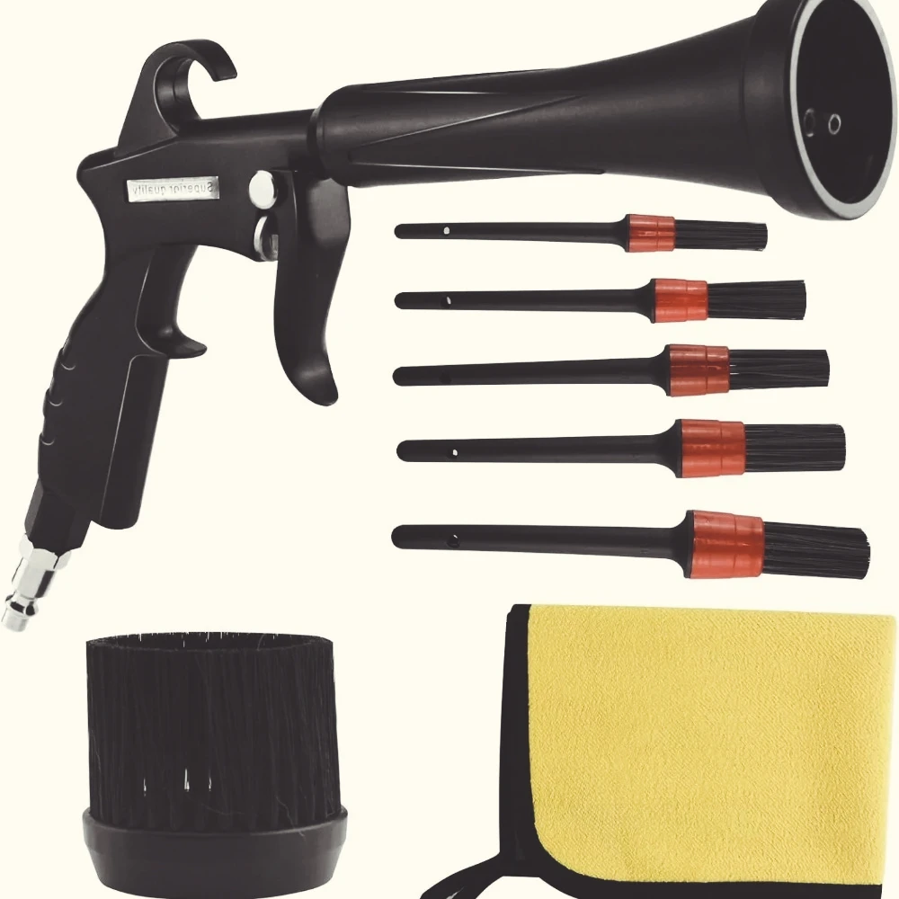 Pistola Limpieza Interior Autos, Resistente, Tipo Tornado, para Eliminar Polvo, Soplar Agua y Limpiar en Seco, Herramienta Neu
Pistola Limpieza Interior Autos, Resistente, Tipo Tornado, para Eliminar Polvo, Soplar Agua y Limpiar en Seco, Herramienta Neu