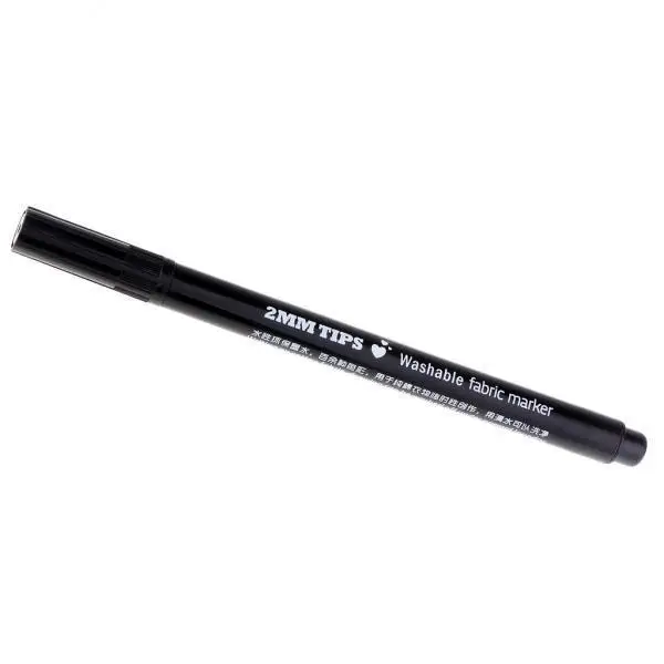 2X Washable Fabric Paint Pen Marker Textile Clothes Shoes DIY Craft Black
2X Washable Fabric Paint Pen Marker Textile Clothes Shoes DIY Craft Black