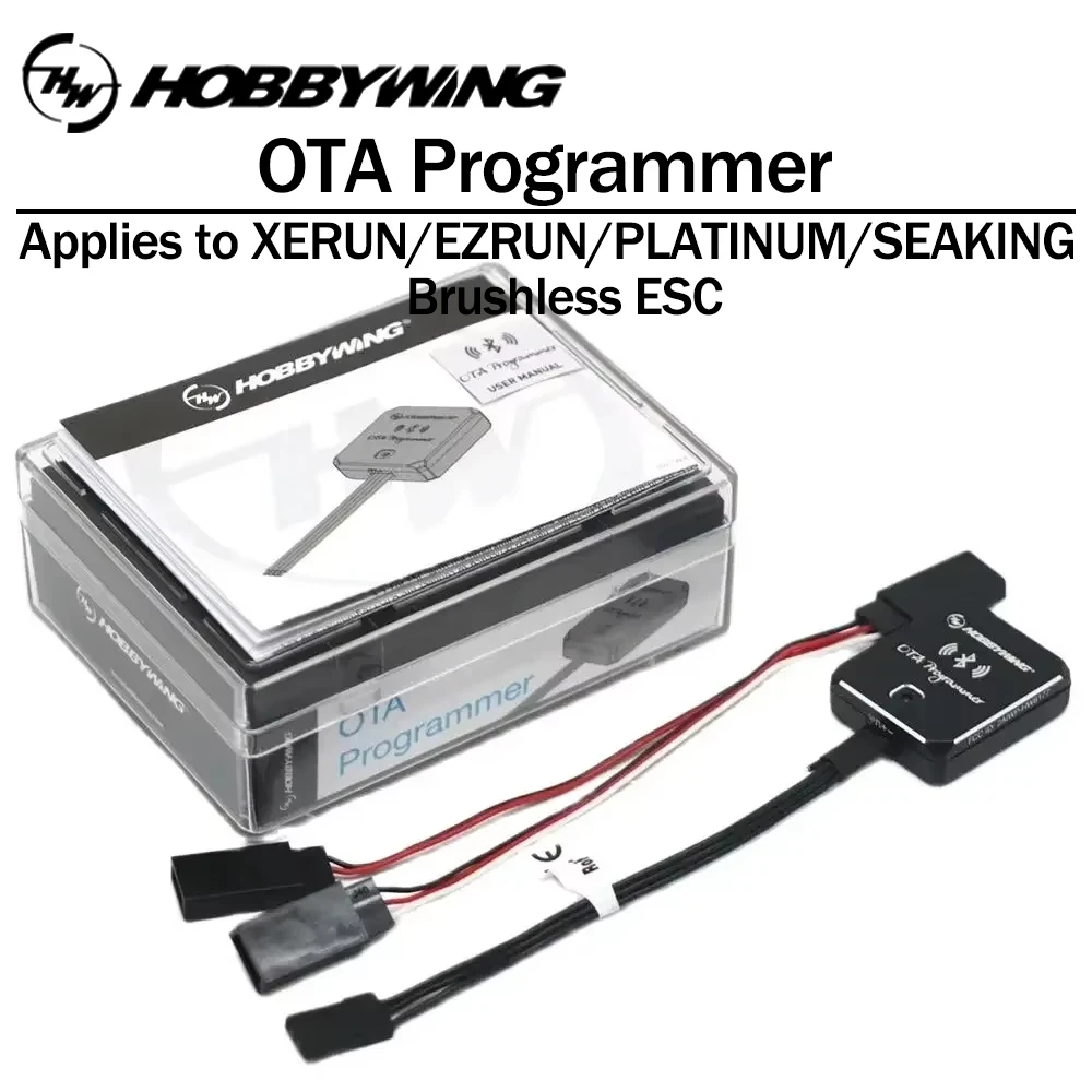 HOBBYWING OTA Programmer Wireless Connection for XERUN EZRUN PLATINUM SEAKING Brushless ESC RC Car Boat Accessories
HOBBYWING OTA Programmer Wireless Connection for XERUN EZRUN PLATINUM SEAKING Brushless ESC RC Car Boat Accessories