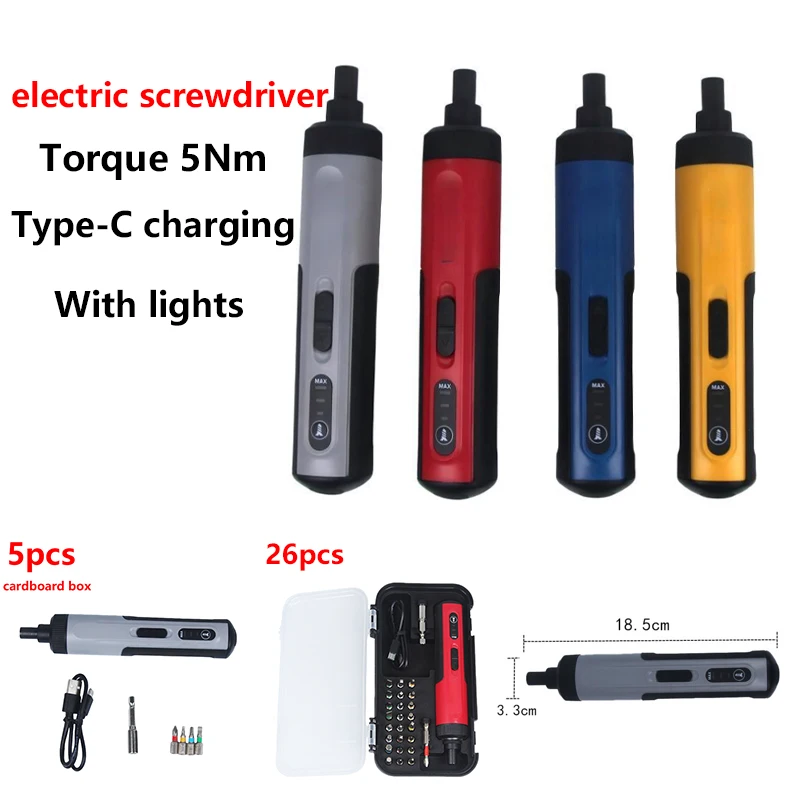3.6V Mini Electrical Screwdriver Set Cordless Electric Screwdrivers Rechargeable Hand Drill Multi-functional disassembly tool
3.6V Mini Electrical Screwdriver Set Cordless Electric Screwdrivers Rechargeable Hand Drill Multi-functional disassembly tool