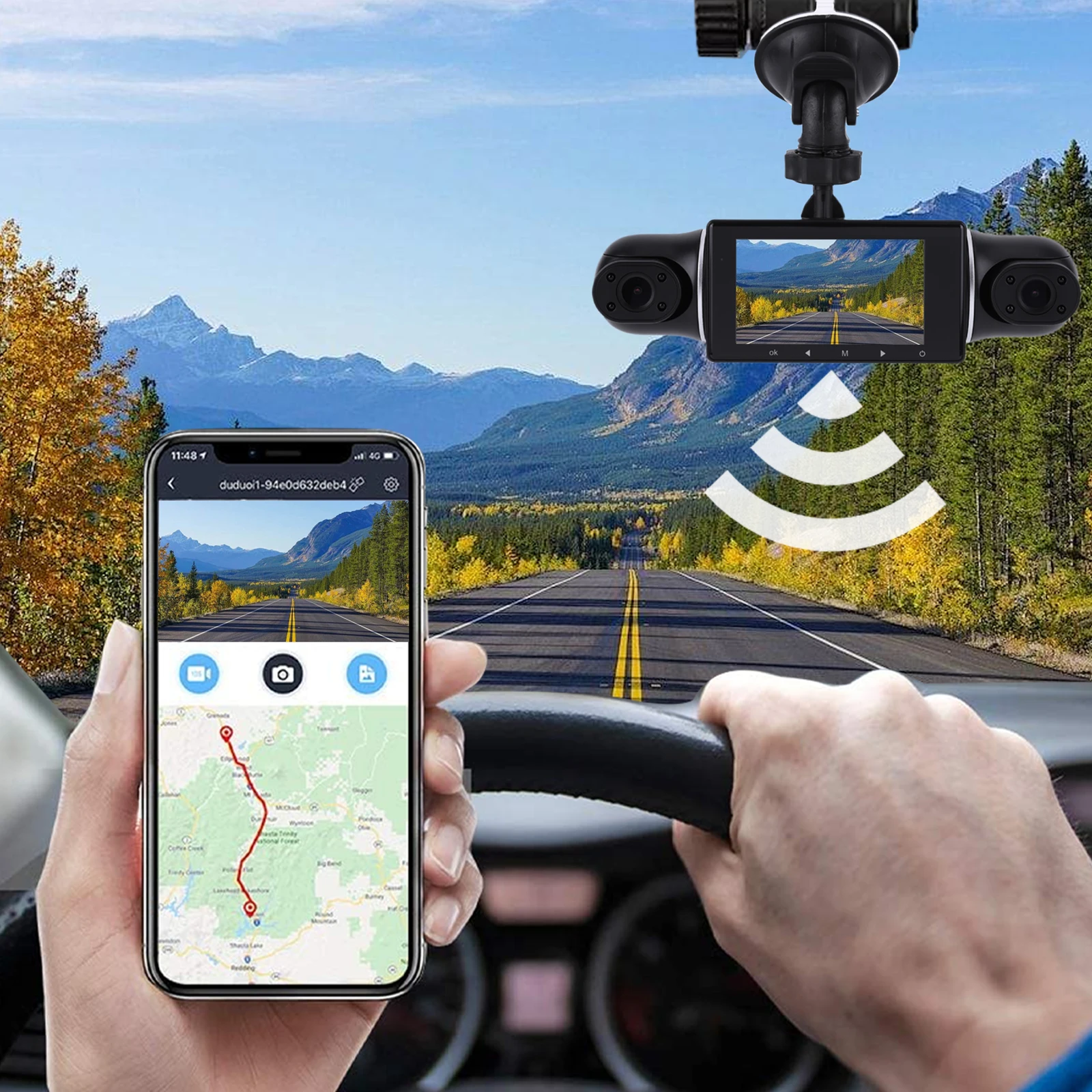 4 Channel 1080P Dash Cam Front and Rear Inside Driving Video Recorder Night Vision Car Camera 24H Parking Monitor
4 Channel 1080P Dash Cam Front and Rear Inside Driving Video Recorder Night Vision Car Camera 24H Parking Monitor