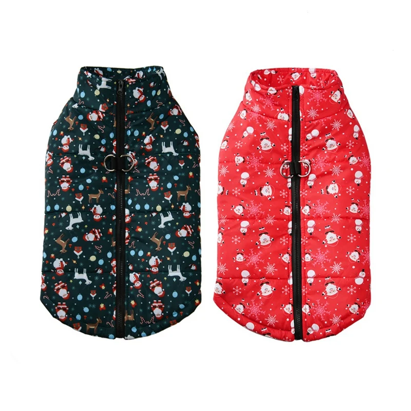 Christmas Warm Dog Jacket for Small Medium Dogs Clothes Waterproof Puppy Costume French Bulldog Teddy Apprael Pet Supplies
Christmas Warm Dog Jacket for Small Medium Dogs Clothes Waterproof Puppy Costume French Bulldog Teddy Apprael Pet Supplies