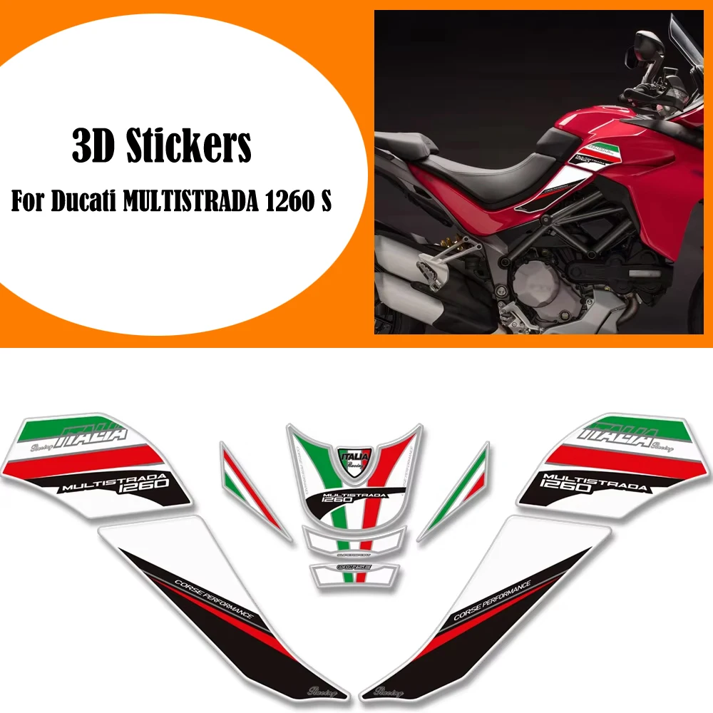 New Motorcycle Tank Pad Grips 3D Stickers Decals Gas Fuel Oil Kit Knee Protector For Ducati MULTISTRADA 1260 S 1260S
New Motorcycle Tank Pad Grips 3D Stickers Decals Gas Fuel Oil Kit Knee Protector For Ducati MULTISTRADA 1260 S 1260S