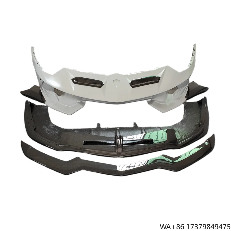 SVJ Style Semi Carbon Fiber Front Bumper Body Kit for Lamborghini Aventador Cabriolet LP700 Full Body Kit
SVJ Style Semi Carbon Fiber Front Bumper Body Kit for Lamborghini Aventador Cabriolet LP700 Full Body Kit