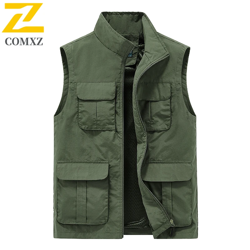 2025 Men's Spring Casual Vest Loose Photography Fishing Waistcoat Outdoor Breathable Jacket Multiple Pockets Trendy Streetwear
2025 Men's Spring Casual Vest Loose Photography Fishing Waistcoat Outdoor Breathable Jacket Multiple Pockets Trendy Streetwear