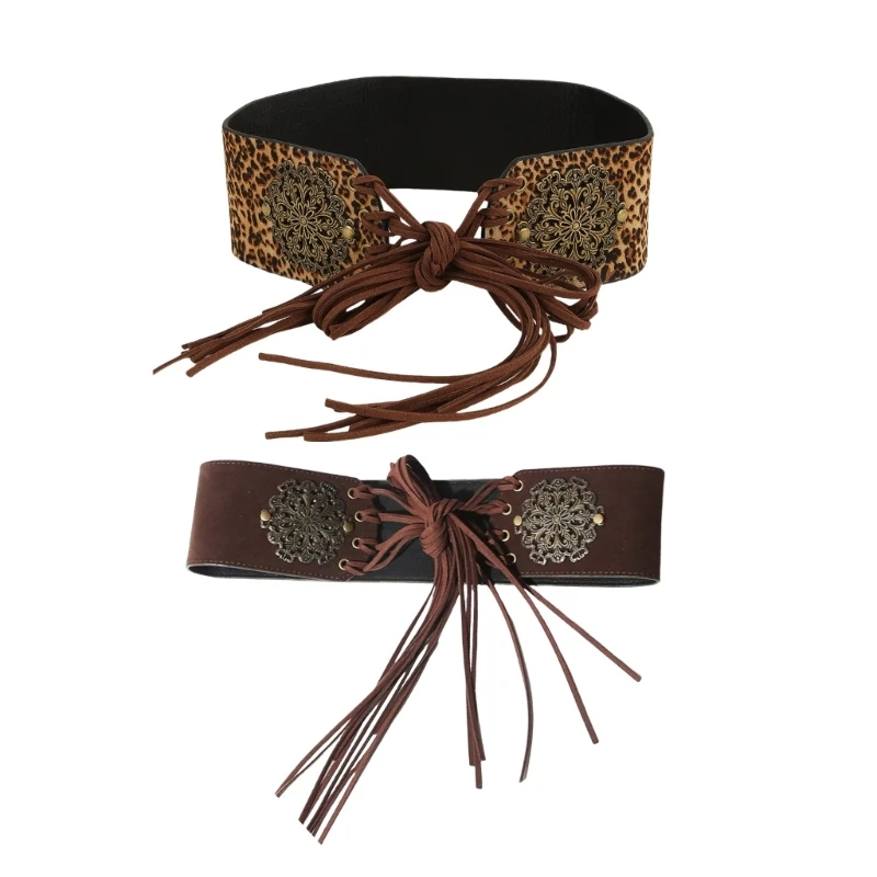Ethnic Wide Belt Tie Belt with Ethnic Floral Print Flower Charm Leopards Print Dropship
Ethnic Wide Belt Tie Belt with Ethnic Floral Print Flower Charm Leopards Print Dropship