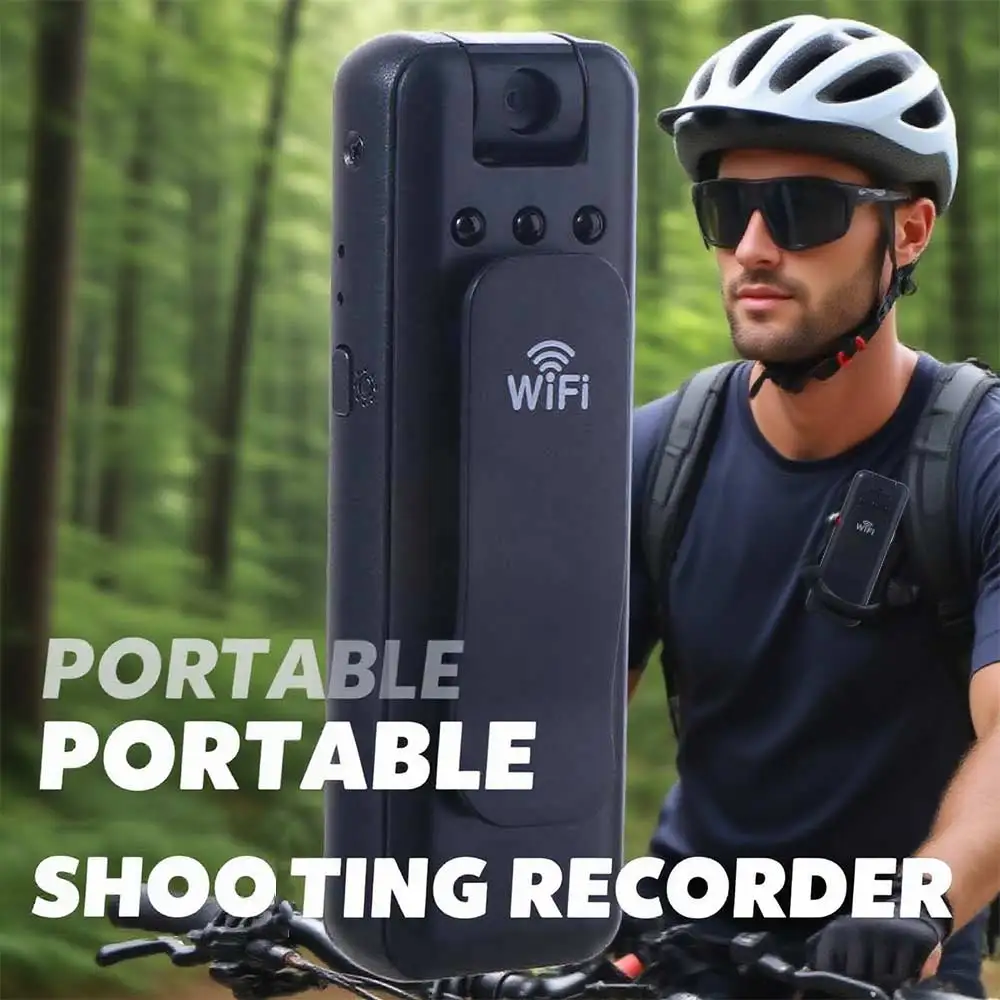 180 Rotating Small Digital Video Recorder Chest Fixed with Video DV HD Mini Camera All in One Machine Night Vision
180 Rotating Small Digital Video Recorder Chest Fixed with Video DV HD Mini Camera All in One Machine Night Vision