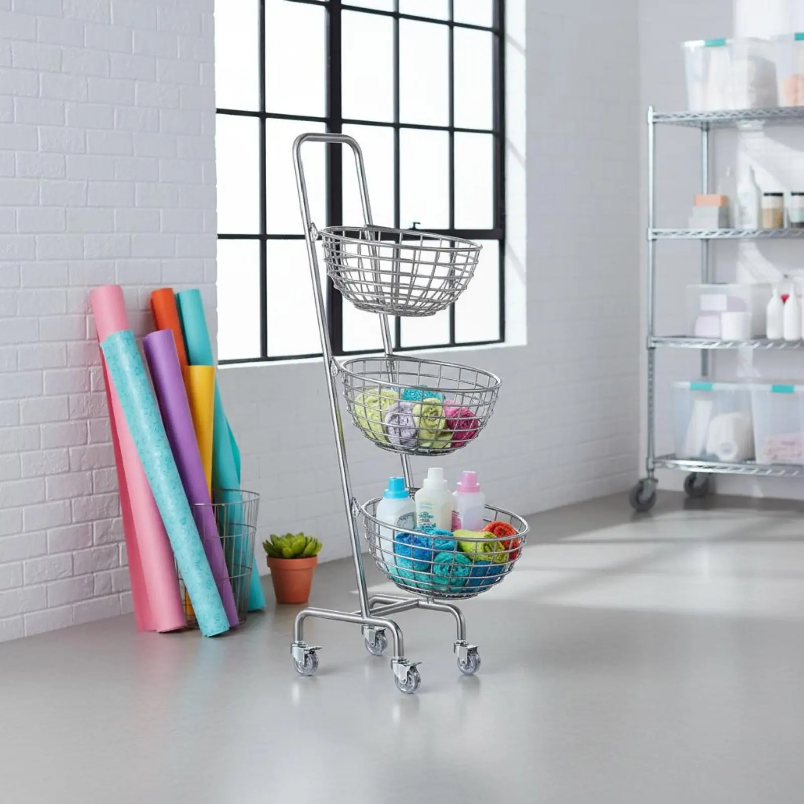Kitchen Vegetable Trolley Versatile 3 Tier Rolling Trolley Rolling Storage Baskets With Wheels for Pantry, Living Room
Kitchen Vegetable Trolley Versatile 3 Tier Rolling Trolley Rolling Storage Baskets With Wheels for Pantry, Living Room