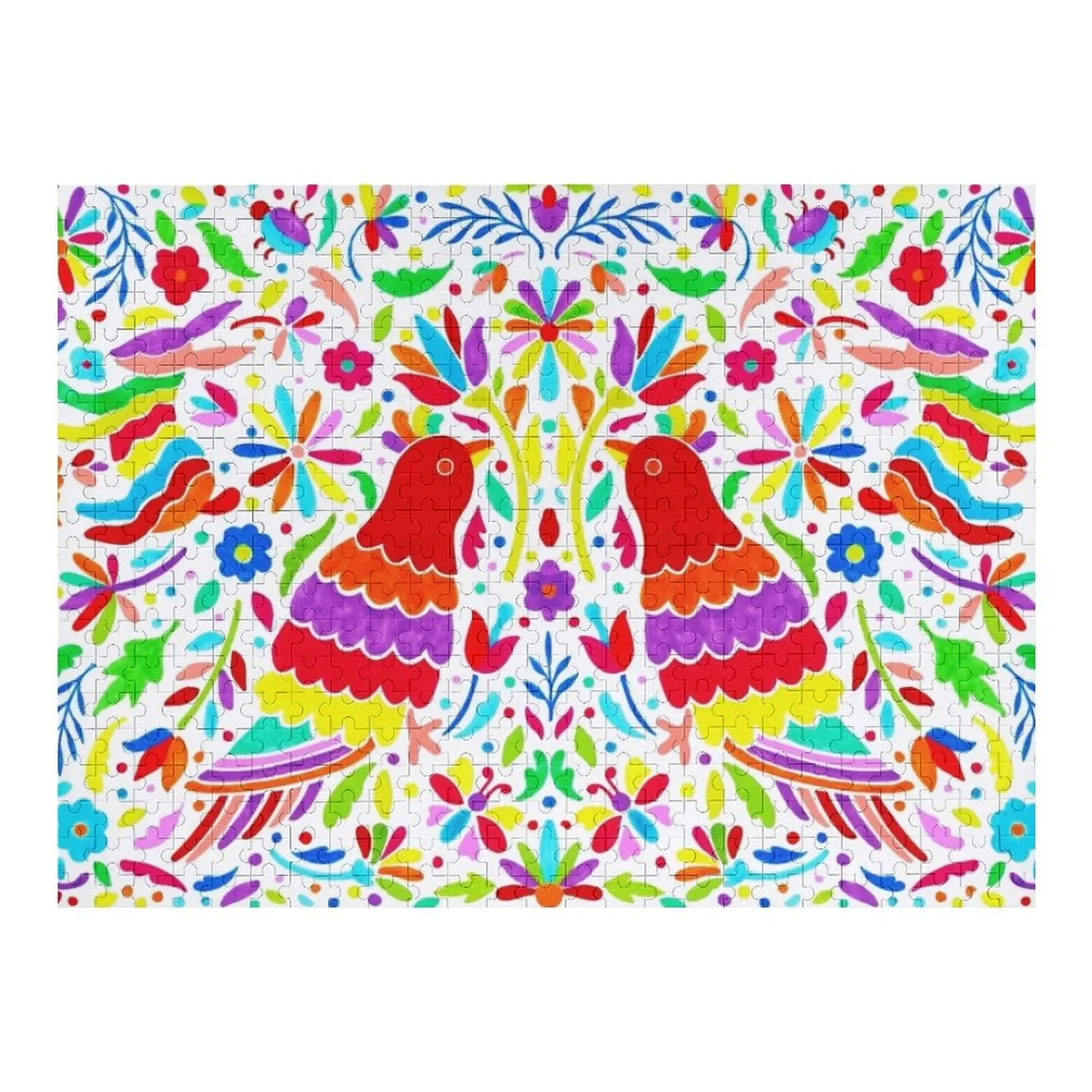 Mexican Otomi Floral Design Jigsaw Puzzle Personalized Toy Customizable Gift Diorama Accessories Personalized Child Gift Puzzle
Mexican Otomi Floral Design Jigsaw Puzzle Personalized Toy Customizable Gift Diorama Accessories Personalized Child Gift Puzzle