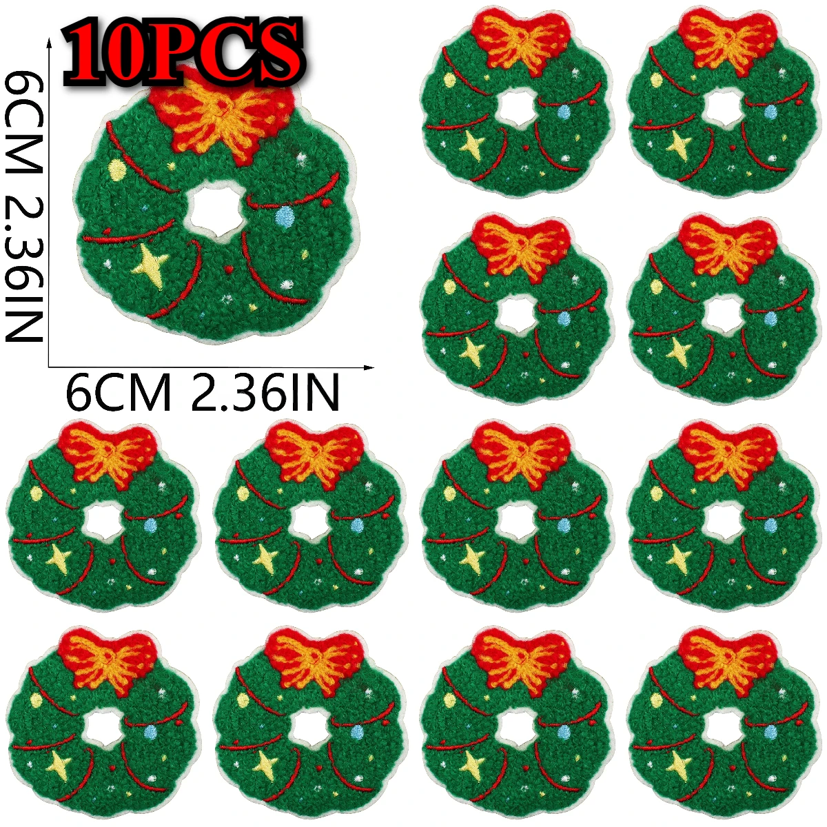 10PCS Bulk Elk Embroidery Patch Christmas Day Decoration Computer Embroidery Label Snowman Gift Patch Sticker Christmas Stamp
10PCS Bulk Elk Embroidery Patch Christmas Day Decoration Computer Embroidery Label Snowman Gift Patch Sticker Christmas Stamp