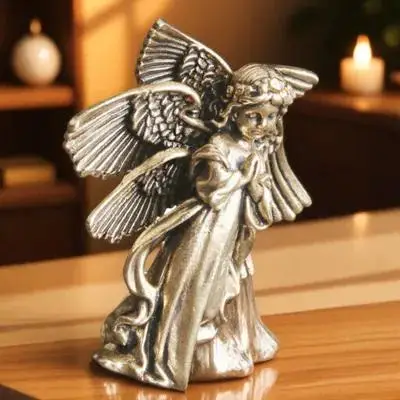 Brass Angel Statues Retro Decor Cupid Figurine Golden Sculpture Cherub Desktop Ornament Indoor Tabletop Decor Brass Craft Statue
Brass Angel Statues Retro Decor Cupid Figurine Golden Sculpture Cherub Desktop Ornament Indoor Tabletop Decor Brass Craft Statue
