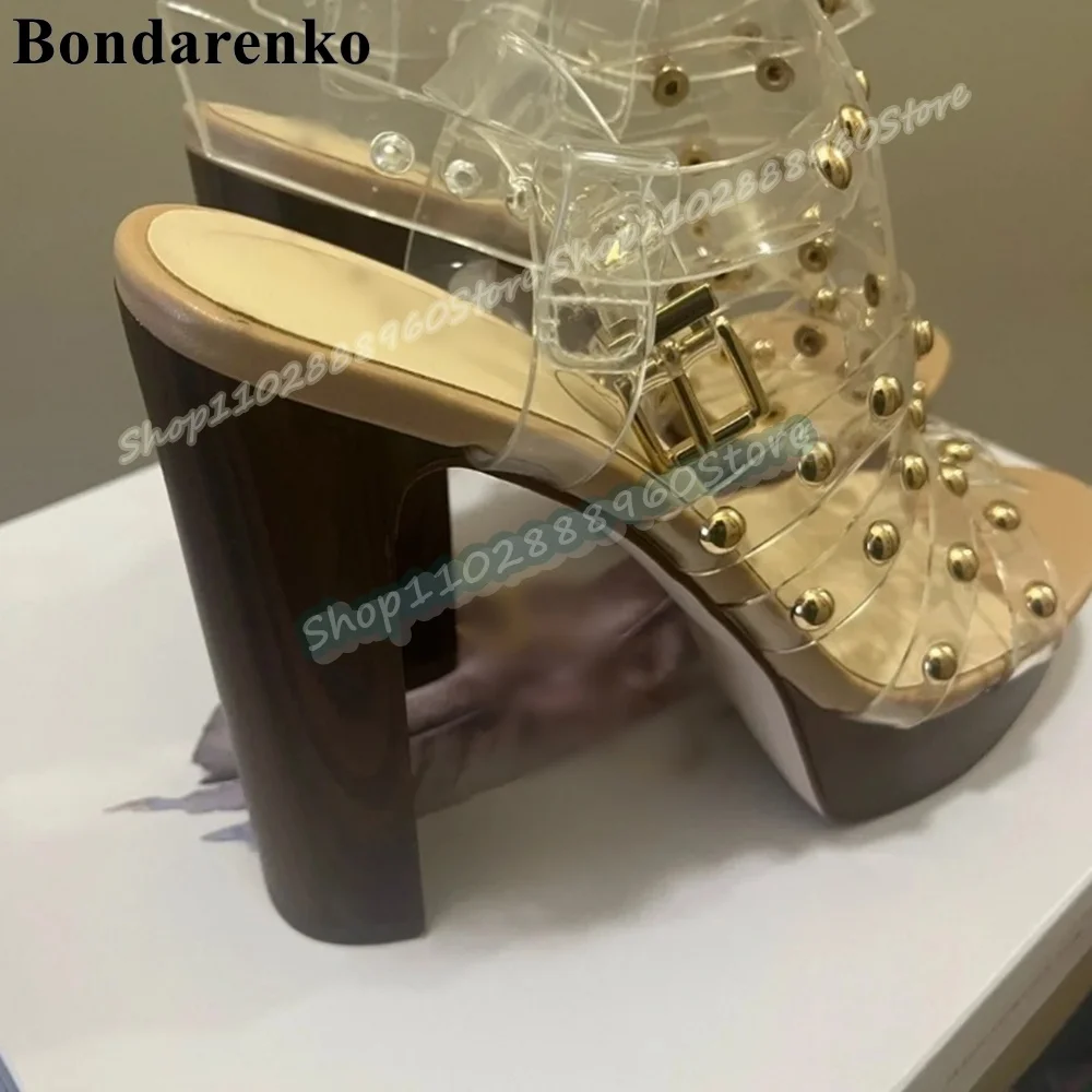 Stylish Transparent PVC Strap Platform Sandals Chunky High Heel Women Shoes Ankle Buckle Strap Open Toe 2026 Zapatos Para Mujer
Stylish Transparent PVC Strap Platform Sandals Chunky High Heel Women Shoes Ankle Buckle Strap Open Toe 2026 Zapatos Para Mujer