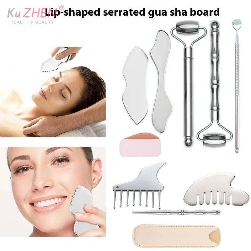 НОВЫЙ валик для лица Gua Sha Beauty, массажный инструмент для лица и шеи, подтяжка кожи из нержавеющей стали, лифтинг лица, уход за красотой, массажный ролик
НОВЫЙ валик для лица Gua Sha Beauty, массажный инструмент для лица и шеи, подтяжка кожи из нержавеющей стали, лифтинг лица, уход за красотой, массажный ролик