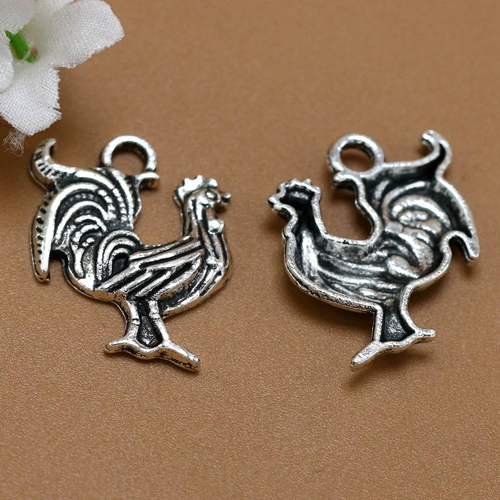 20Pcs Alloy Chicken Pendant Charms Fine Workmanship DIY Necklace Bracelet Jewelry Making Accessories Cosplay Charms
20Pcs Alloy Chicken Pendant Charms Fine Workmanship DIY Necklace Bracelet Jewelry Making Accessories Cosplay Charms