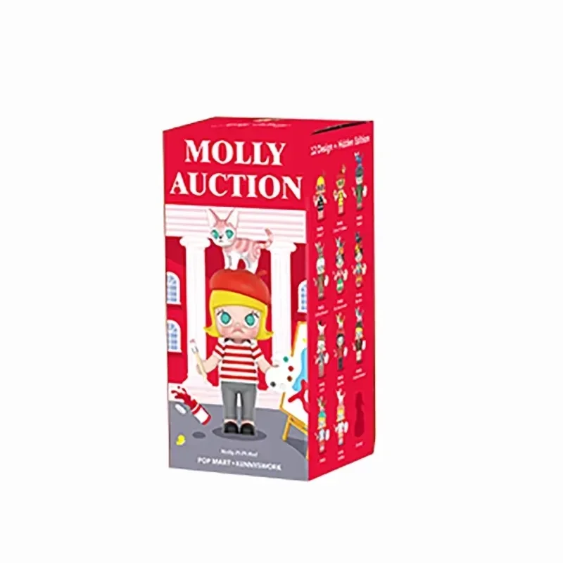 POP MART Molly Auction Series Blind Box Guess Bag Desktop Decoration Blind Bag Toys Anime Figure Cute Model Gift Girl
POP MART Molly Auction Series Blind Box Guess Bag Desktop Decoration Blind Bag Toys Anime Figure Cute Model Gift Girl