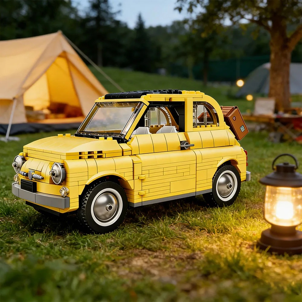 MOC 960PCS Creative 500 Car Building Blocks Classic Yellow Retro Vehicle Model Assemble Vehicle Bricks Holiday Party Gifts
MOC 960PCS Creative 500 Car Building Blocks Classic Yellow Retro Vehicle Model Assemble Vehicle Bricks Holiday Party Gifts