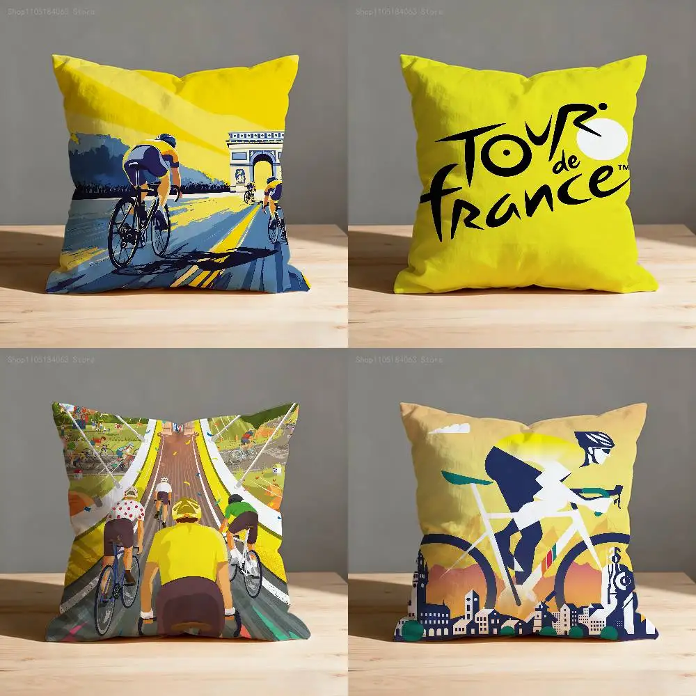 T-Tour De F-France Bicycle Pillow Case For Sofa Decor Car Office Room Printing Cushion Cover Decorations and Protector
T-Tour De F-France Bicycle Pillow Case For Sofa Decor Car Office Room Printing Cushion Cover Decorations and Protector