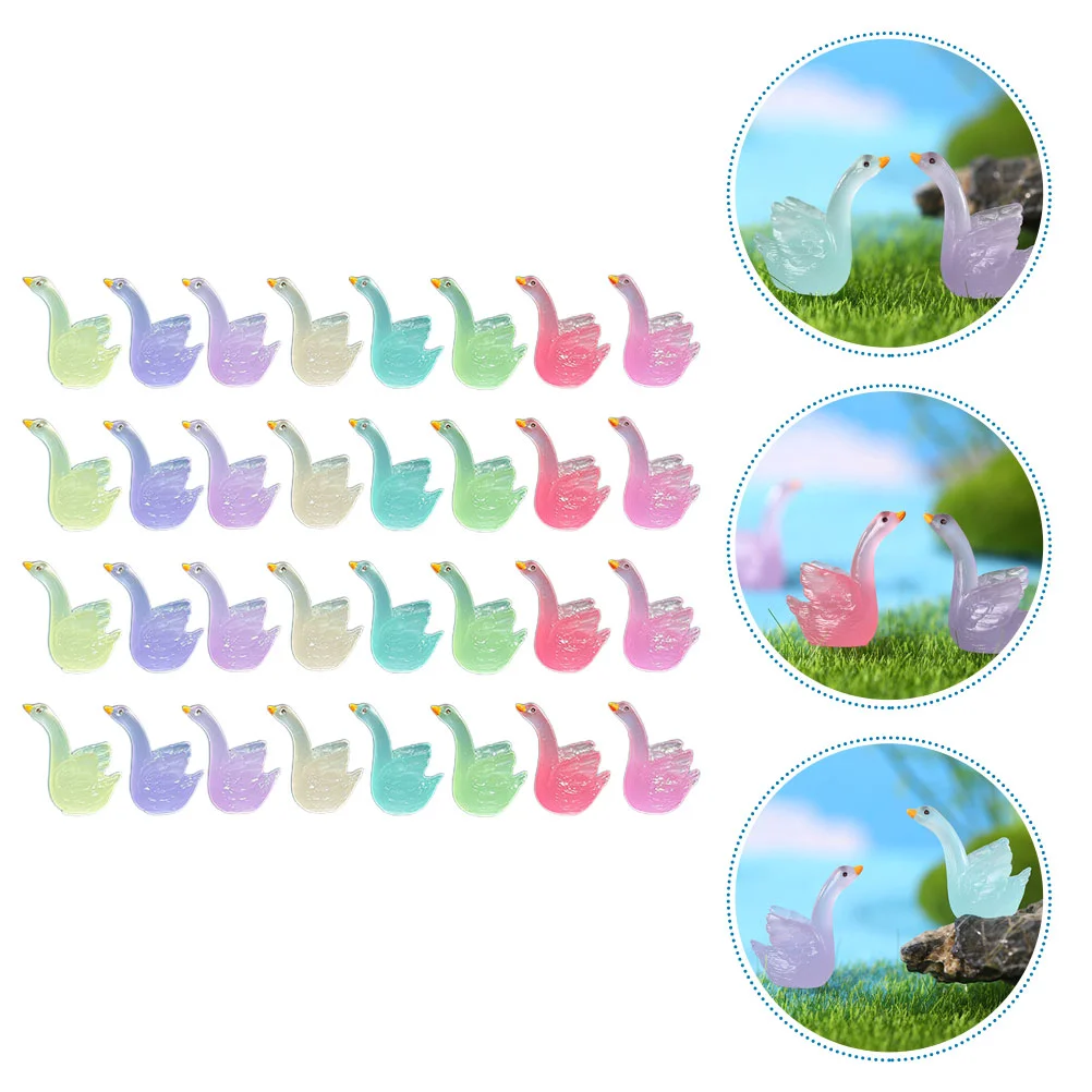 Goose Micro Landscape Ornament Tiny Figurines Hummingbird Mini Swans Figures Resin
Goose Micro Landscape Ornament Tiny Figurines Hummingbird Mini Swans Figures Resin