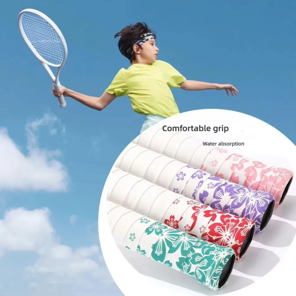 Sakura Print Badminton Handle Wrap Tape Non-Slip Sweat-Absorbent Tennis Racket Grip Tape Shock-Absorbing Wear-resistant
Sakura Print Badminton Handle Wrap Tape Non-Slip Sweat-Absorbent Tennis Racket Grip Tape Shock-Absorbing Wear-resistant