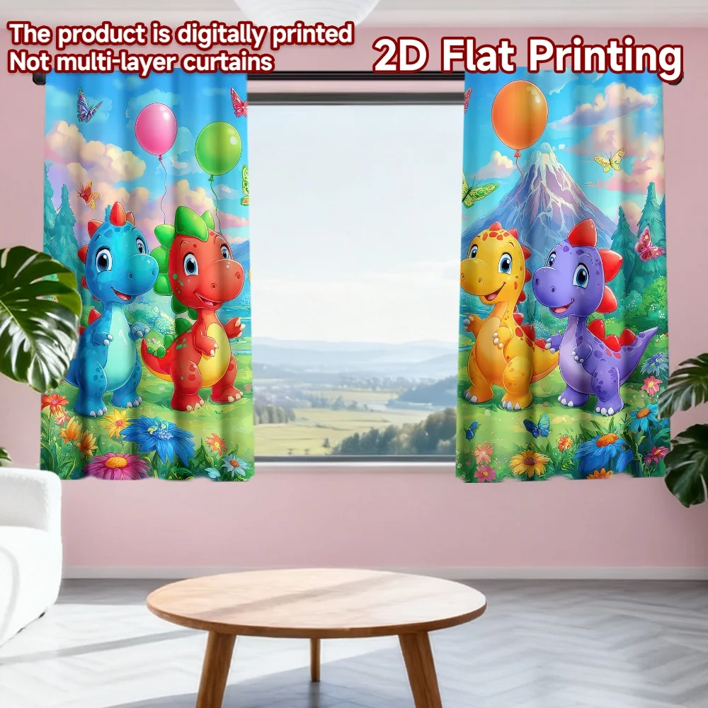 2D flat printing 2pcs Scene Curtains Birthday Dinosaur Party Digital Printed Polyester Drapes Family Party Perfect for Event
2D flat printing 2pcs Scene Curtains Birthday Dinosaur Party Digital Printed Polyester Drapes Family Party Perfect for Event