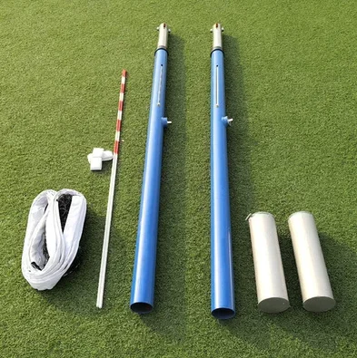 High Quality Steel Inground Adjustable Volleyball Pole Sports Facilities Volleyball Court Equipment for Sale
High Quality Steel Inground Adjustable Volleyball Pole Sports Facilities Volleyball Court Equipment for Sale