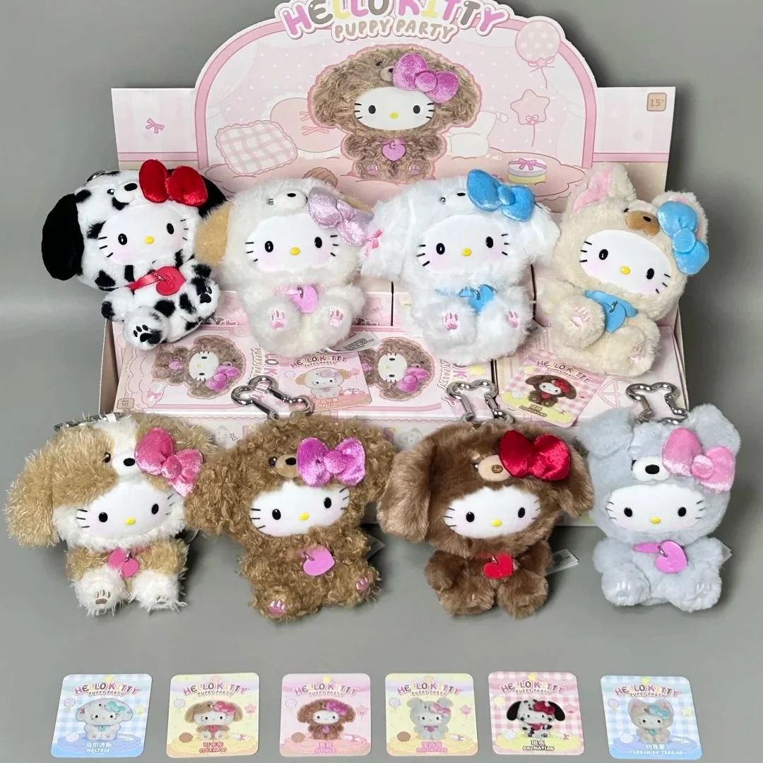 Hellokitty Puppy Party Series Plush Blind Box Collectible Figure Decorative Pendant Surprise Gift For Adult Collectors
Hellokitty Puppy Party Series Plush Blind Box Collectible Figure Decorative Pendant Surprise Gift For Adult Collectors
