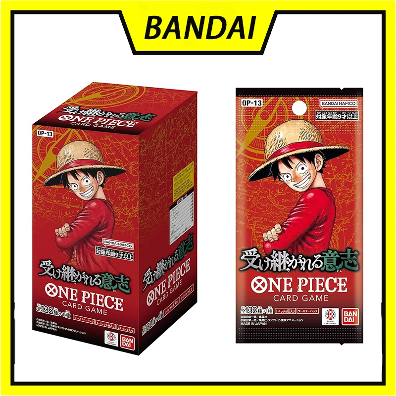 BANDAI OPCG ONE Piece Карточная игра Inherited Will Третья годовщина OP-13 Коробка Упаковка из 24 японских карт
BANDAI OPCG ONE Piece Карточная игра Inherited Will Третья годовщина OP-13 Коробка Упаковка из 24 японских карт
