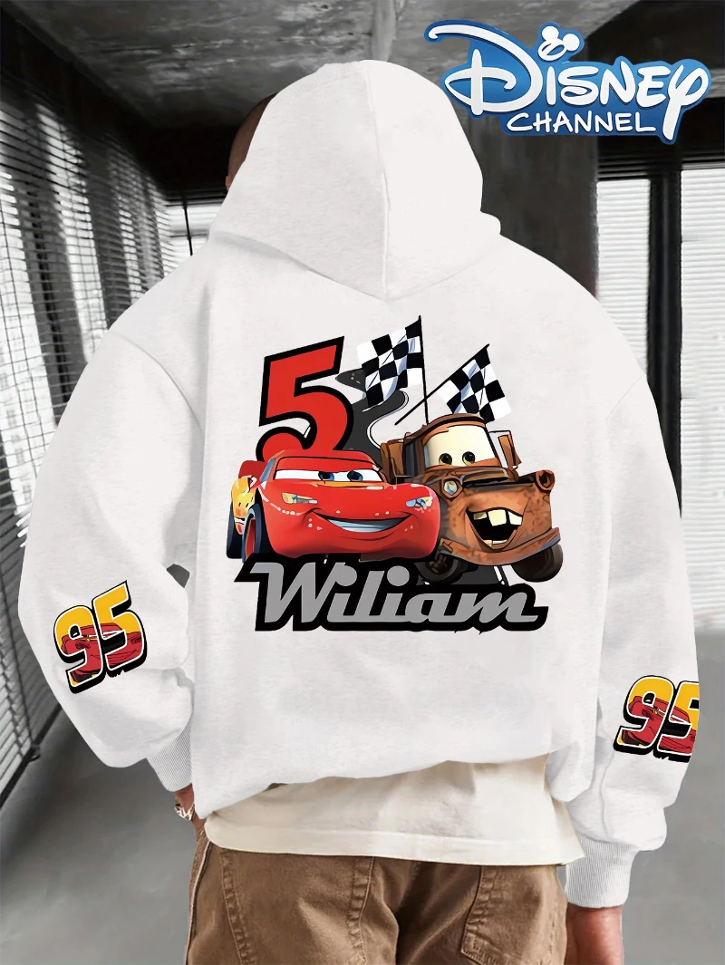 Толстовка с капюшоном Disney Car Movie Lightning McQueen, мужская свободная толстовка с капюшоном, зимняя толстовка, повседневная официальная коллекция автомобилей Disney/Pixar
Толстовка с капюшоном Disney Car Movie Lightning McQueen, мужская свободная толстовка с капюшоном, зимняя толстовка, повседневная официальная коллекция автомобилей Disney/Pixar