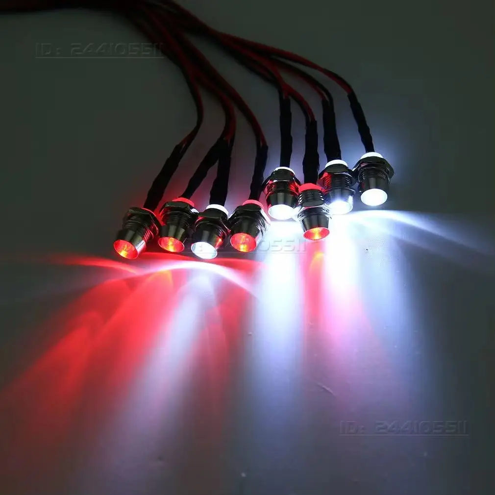8PCS 5mm RC Car LED Light Lamp Headlamp Headlight Taillight for On-road Off-road Truck Crawler Drift Racing HSP HPI MN Toy Part
8PCS 5mm RC Car LED Light Lamp Headlamp Headlight Taillight for On-road Off-road Truck Crawler Drift Racing HSP HPI MN Toy Part
