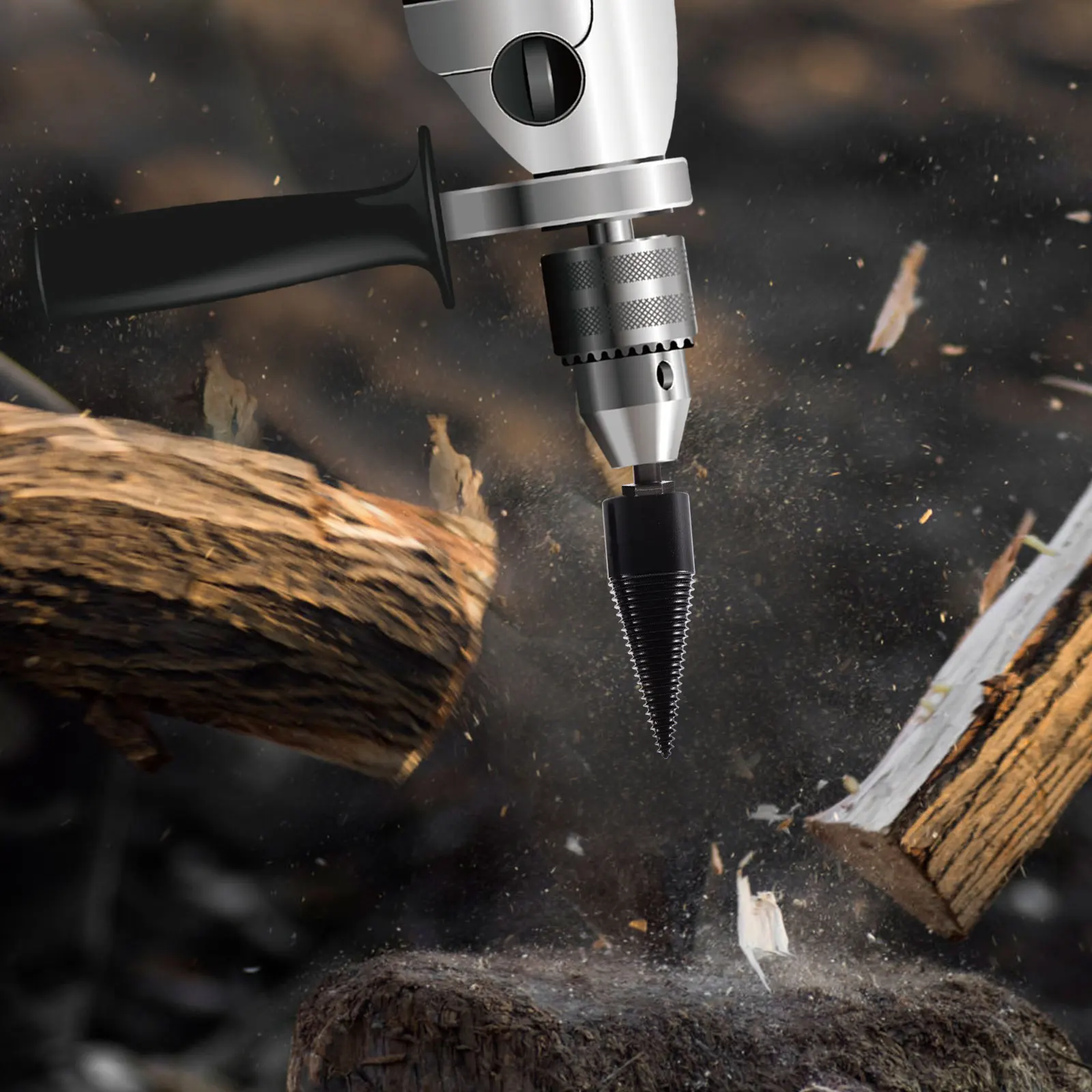 1 Set High Carbon Steel Wood Splitter Drill Bit Tool Firewood Splitting Drill Easy Use
1 Set High Carbon Steel Wood Splitter Drill Bit Tool Firewood Splitting Drill Easy Use