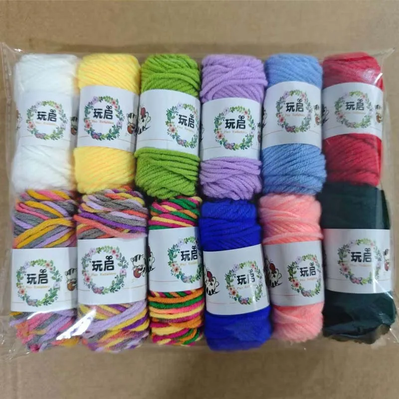 12 цветов, 5 слоев, мягкая хлопковая вязаная шерстяная пряжа из плотного волокна, ручная вязка, шерсть для вязания крючком, свитер, шапка, ремесло
12 цветов, 5 слоев, мягкая хлопковая вязаная шерстяная пряжа из плотного волокна, ручная вязка, шерсть для вязания крючком, свитер, шапка, ремесло