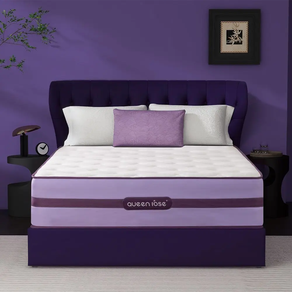 12 Inch Plush Hybrid Mattress with Reinforced Lumbar Support for Side Sleepers and Couples, Soft Comfort, Pure Relief, Motion Is
12 Inch Plush Hybrid Mattress with Reinforced Lumbar Support for Side Sleepers and Couples, Soft Comfort, Pure Relief, Motion Is