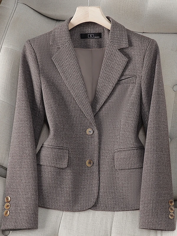 Retro Style Women's Suit Jacket Autumn Winter Commute Professional High Quality Personality Commuter Style Businesswear
Retro Style Women's Suit Jacket Autumn Winter Commute Professional High Quality Personality Commuter Style Businesswear