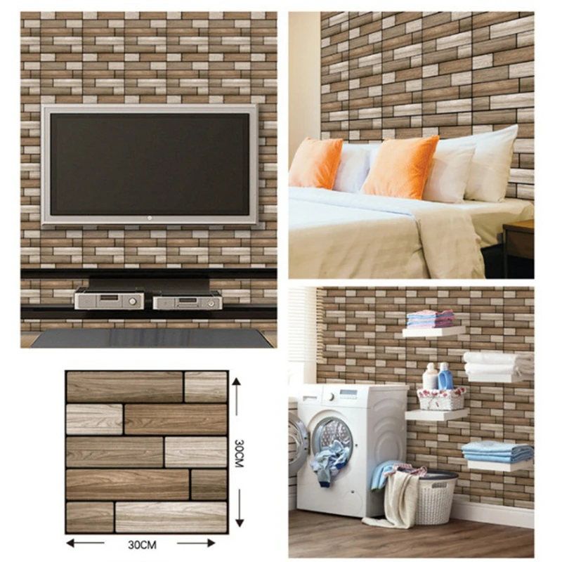 10-20PCS PVC Sheets Large Retro Brick Pattern Self-Adhesive Kitchen Wall Tiles - Waterproof Stain-Resistant Easy to Peel Sticker
10-20PCS PVC Sheets Large Retro Brick Pattern Self-Adhesive Kitchen Wall Tiles - Waterproof Stain-Resistant Easy to Peel Sticker