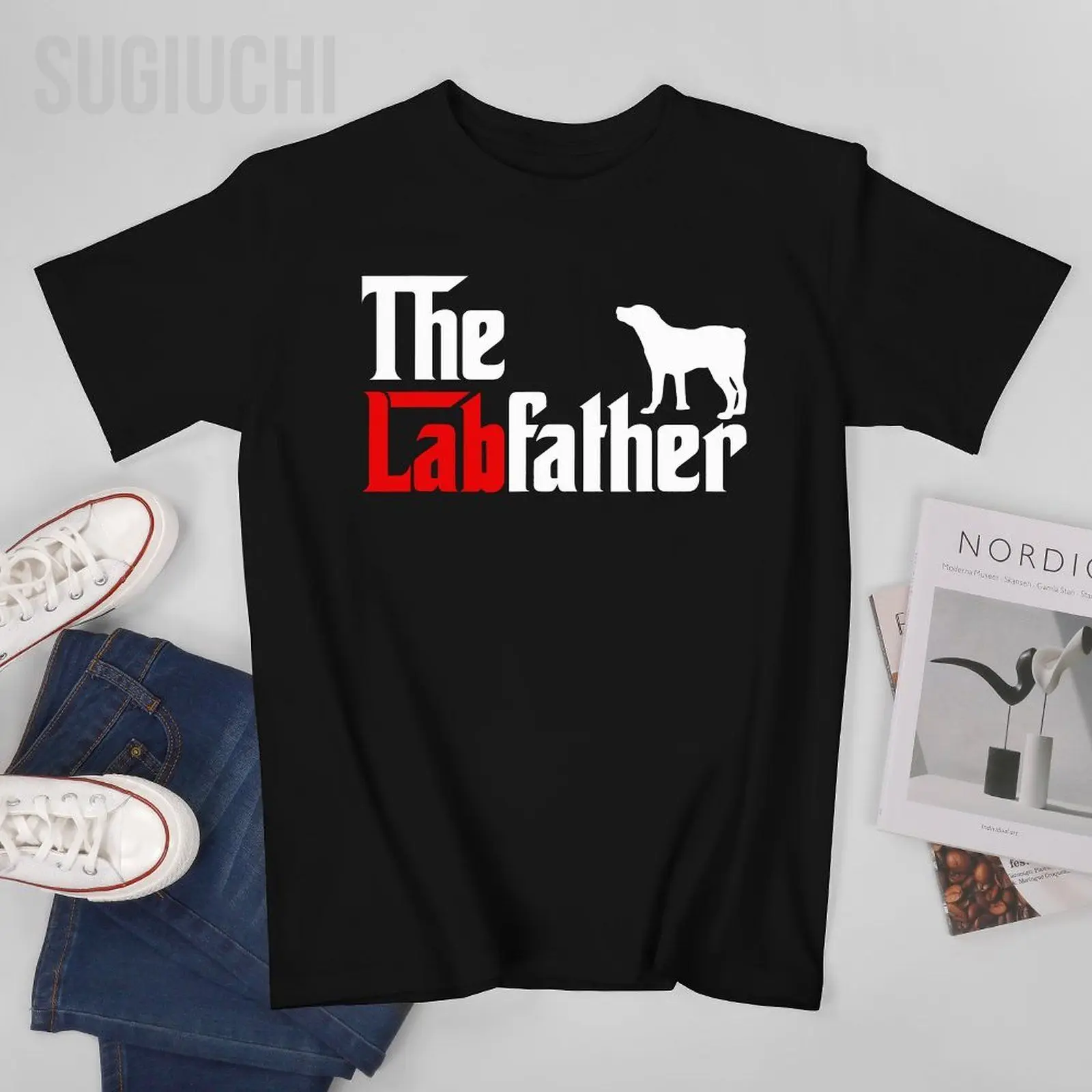 Men Labrador Retriever Dogs The Labfather Tshirt Tees O-neck T Shirts Women Boys 100% Cotton Short T-Shirt All Seasons
Men Labrador Retriever Dogs The Labfather Tshirt Tees O-neck T Shirts Women Boys 100% Cotton Short T-Shirt All Seasons