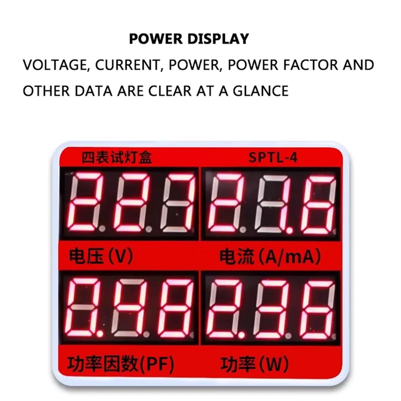 【Flash Deal】E14 B22 E27 LED Fast Lamp Tester In-Line Base Socket LED Light Testing Fixtures EU Plug
【Flash Deal】E14 B22 E27 LED Fast Lamp Tester In-Line Base Socket LED Light Testing Fixtures EU Plug