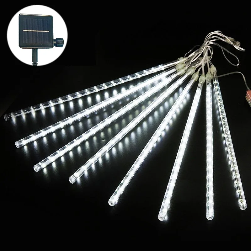 LED Meteor Shower Rain Lights Waterproof Falling Raindrop Fairy String Light For Christmas Holiday Party Patio Decor
LED Meteor Shower Rain Lights Waterproof Falling Raindrop Fairy String Light For Christmas Holiday Party Patio Decor