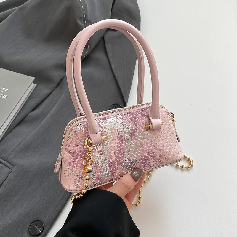 Brand Classic Handbag Shell Bag For Women Vintage Snake Leather Crossbody Shoulder Bag Female Day Clutch Small Phone Bag
Brand Classic Handbag Shell Bag For Women Vintage Snake Leather Crossbody Shoulder Bag Female Day Clutch Small Phone Bag