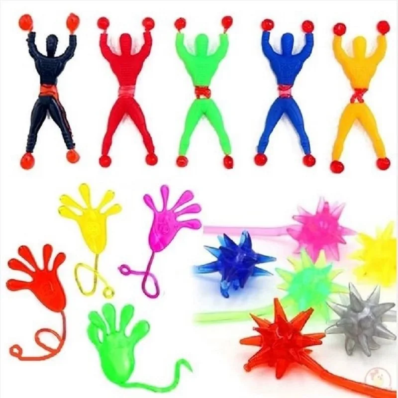 Sticky Palm Wall Climbers Meteor Hammer Elastic Stretch Palm Children's Fun Small Toys Party Supplies Decoration Wacky Birthday
Sticky Palm Wall Climbers Meteor Hammer Elastic Stretch Palm Children's Fun Small Toys Party Supplies Decoration Wacky Birthday