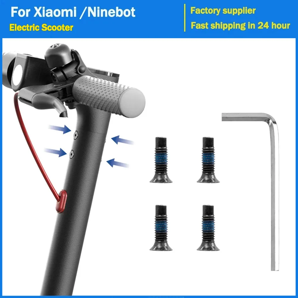 4/6/10 шт. винты для трубки передней вилки с гаечным ключом для Xiaomi M365/Ninebot Max G30 F20 F30 F40, набор монтажных винтов для электрического скутера
4/6/10 шт. винты для трубки передней вилки с гаечным ключом для Xiaomi M365/Ninebot Max G30 F20 F30 F40, набор монтажных винтов для электрического скутера