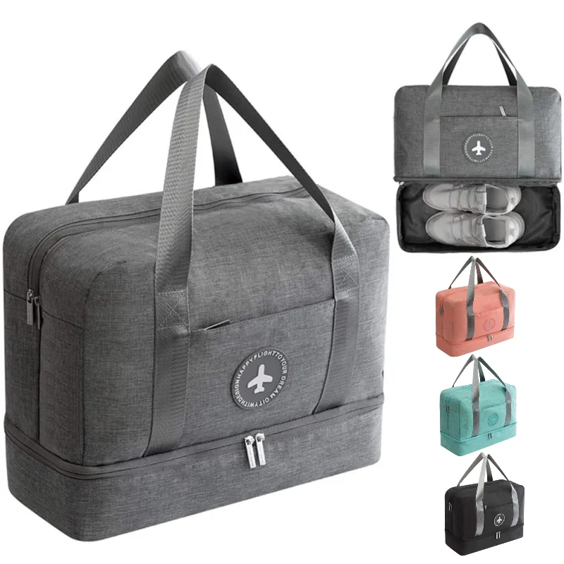 Waterproof Gym Bag Duffle Bag Travel Overnight Bag Dry Wet Separation Weekender Handbag Sports Swim Tote Bag for Men and Women
Waterproof Gym Bag Duffle Bag Travel Overnight Bag Dry Wet Separation Weekender Handbag Sports Swim Tote Bag for Men and Women