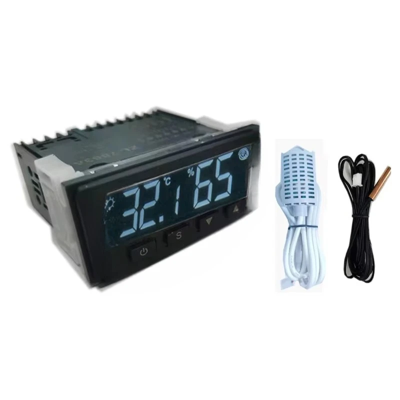 Constant temperature and humidity lamp control, day and night climate controller. Greenhouse, reptile, animal, green house.
Constant temperature and humidity lamp control, day and night climate controller. Greenhouse, reptile, animal, green house.
