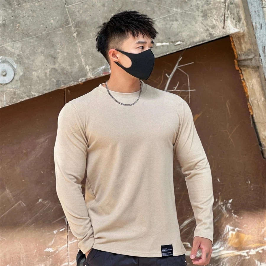 2023 Autumn New Gym Oversized Sport Long Sleeve T-shirts Men Elastic Comfortable O Neck Tops Male Clothes Muscle Loose Tee Homme
2023 Autumn New Gym Oversized Sport Long Sleeve T-shirts Men Elastic Comfortable O Neck Tops Male Clothes Muscle Loose Tee Homme