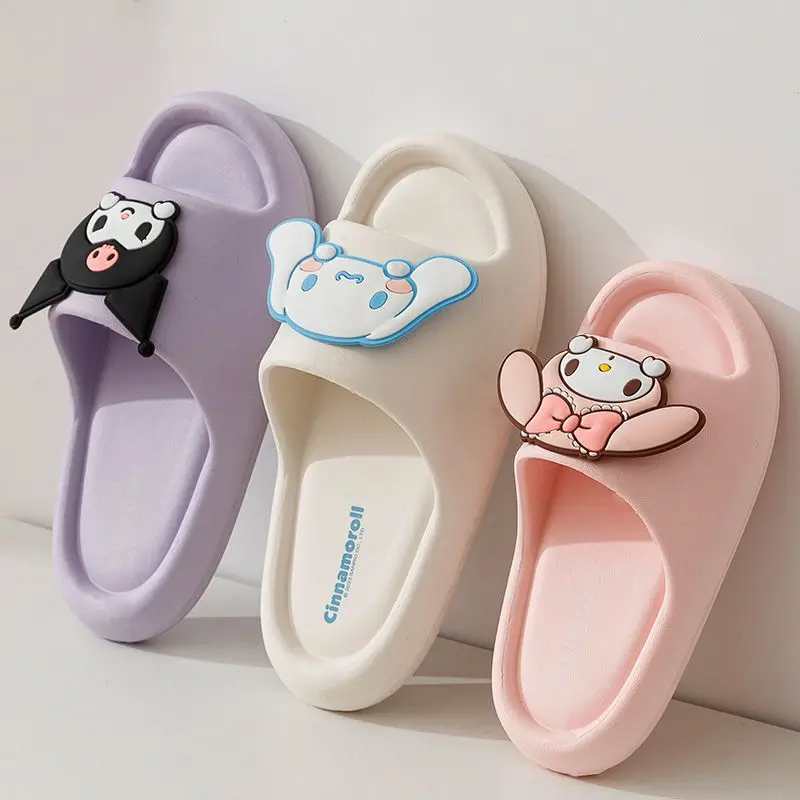 Sanrioed Kuromi тапочки женские милые мелодия Cinnamoroll летние детские сандалии мягкие тапочки домашние и уличные аниме подошва противоскользящий подарок
Sanrioed Kuromi тапочки женские милые мелодия Cinnamoroll летние детские сандалии мягкие тапочки домашние и уличные аниме подошва противоскользящий подарок