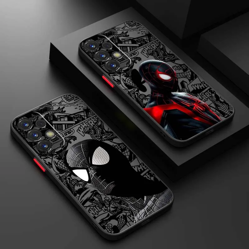 Hulk Rocket Raccoon Spider-Man For Samsung A73 A72 A71 A55 A54 A53 A52 A51 A35 A25 A15 A14 5G Frosted Translucent Phone Case 
Hulk Rocket Raccoon Spider-Man For Samsung A73 A72 A71 A55 A54 A53 A52 A51 A35 A25 A15 A14 5G Frosted Translucent Phone Case