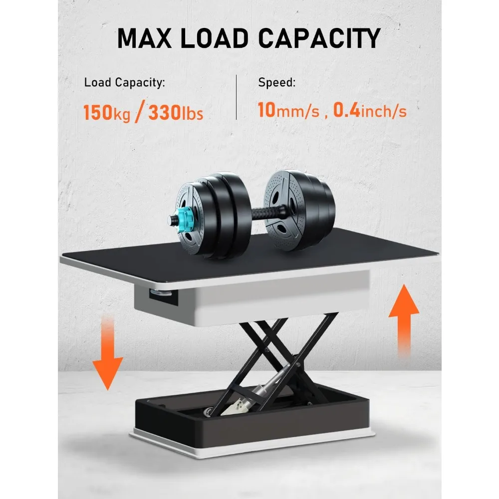 Электрический ножничный подъемный стол, нагрузка 350 фунтов, электрическая подъемная платформа с регулируемой высотой 195-680 мм
Электрический ножничный подъемный стол, нагрузка 350 фунтов, электрическая подъемная платформа с регулируемой высотой 195-680 мм
